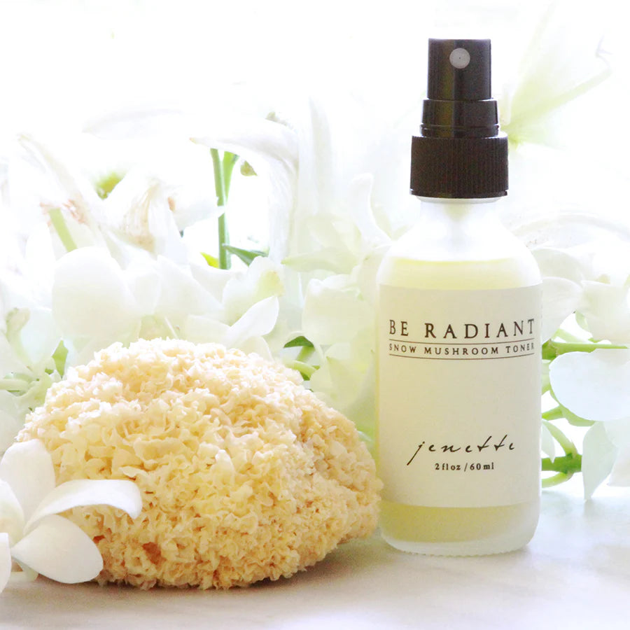 Be Radiant Toner with the magical power of snow mushrooms