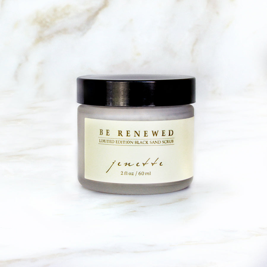 Be Renewed - Limited Edition Black Sand Scrub