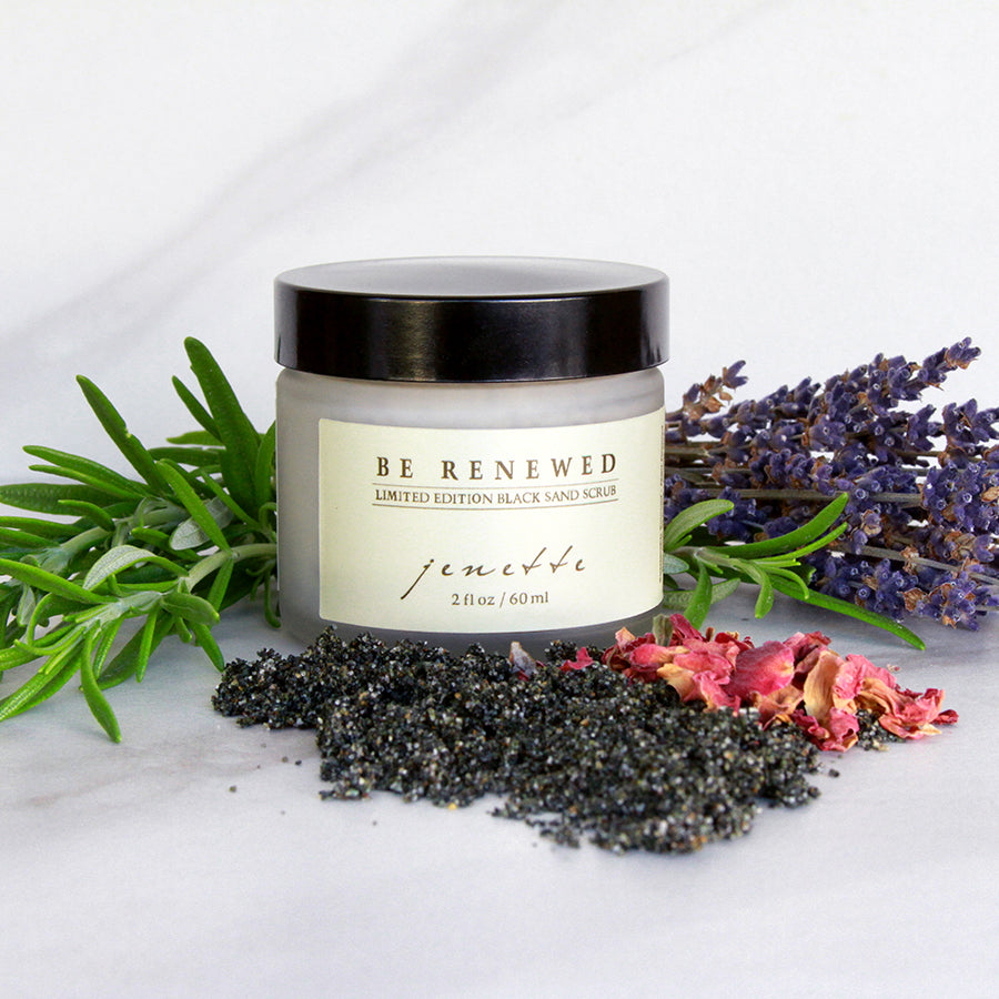 Be Renewed - Limited Edition Black Sand Scrub